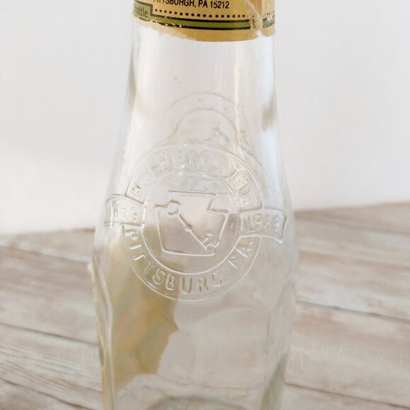 Heinz Glass Ketchup Bottle 120th Anniversary Limited Edition Vintage 1869-1989 - Picture 3 of 13